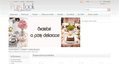 Desktop Screenshot of dekorace-velkoobchod.cz